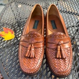 G.H. Bass & Co. Men's Tan Leather Tassel Loafers